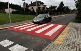 Nowe przejścia dla pieszych na ulicy Spacerowej 3