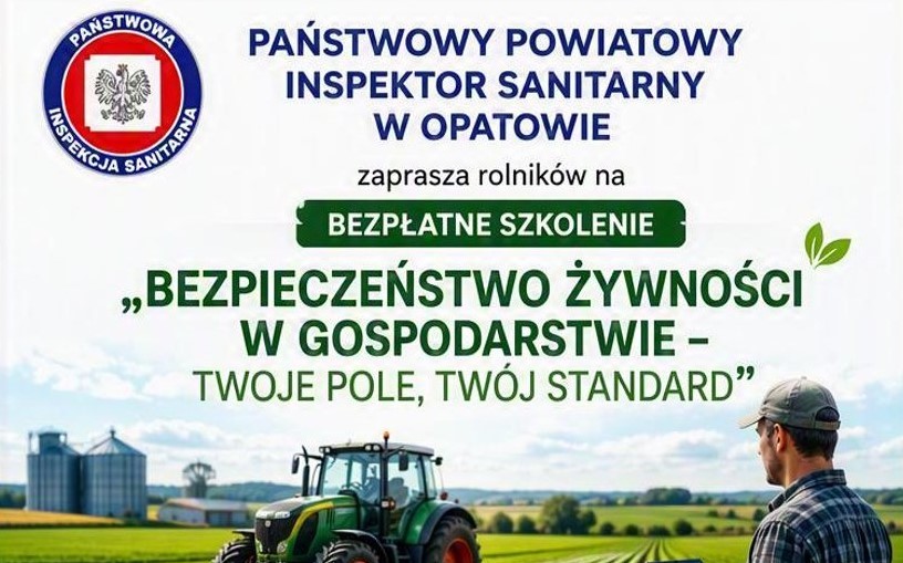 Bezpłatne szkolenie dla rolników 12.11.2026