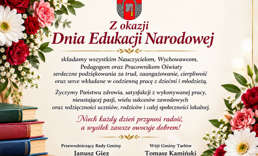 Zdjęcie do Życzenia z okazji Dnia Edukacji Narodowej