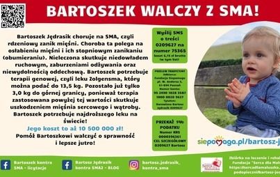 Zdjęcie do Pomoc dla Bartosza Jędrasika